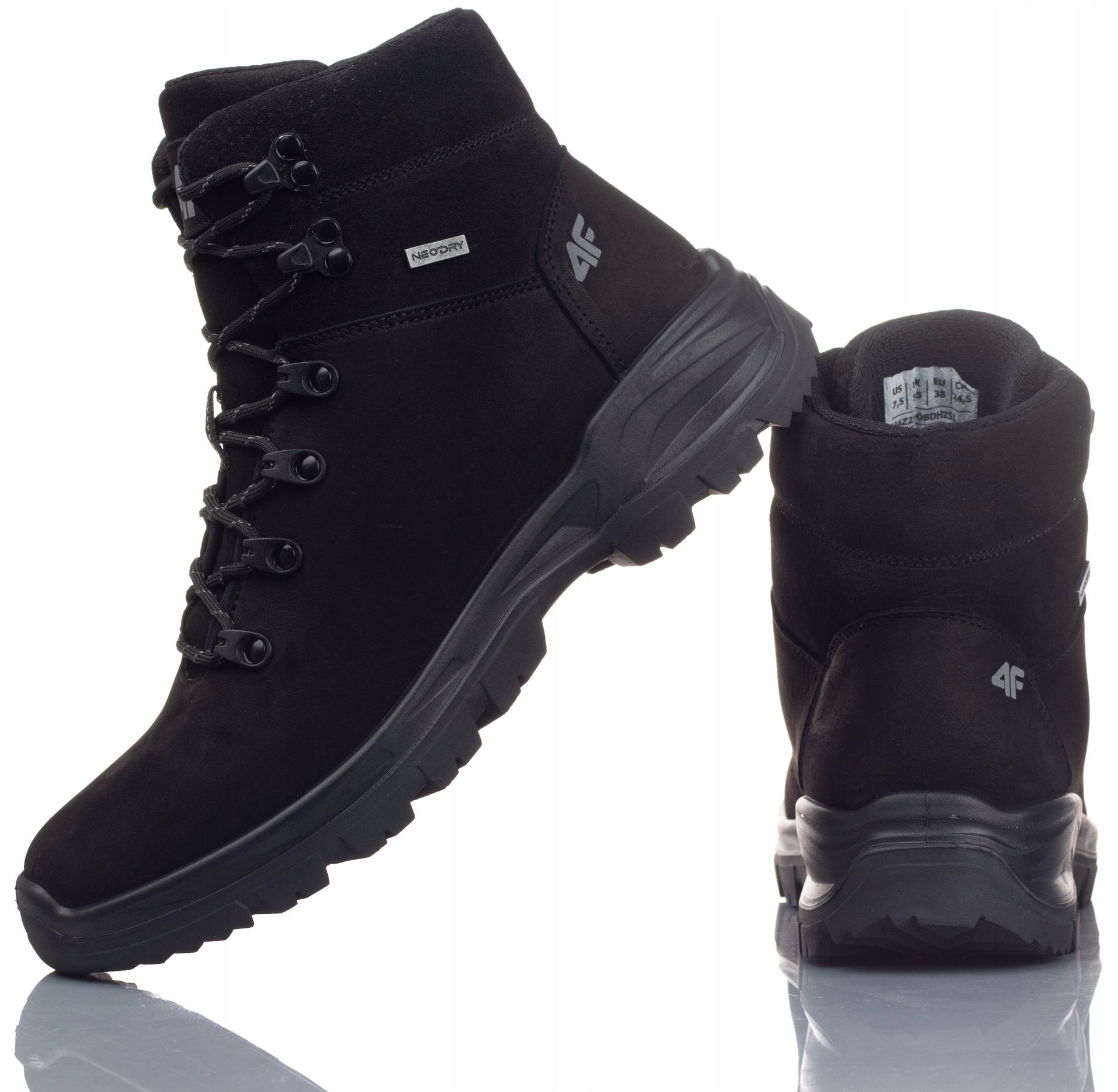 Buty trekkingowe 4F W OBDH251 (kolor Czarny, rozmiar 37)