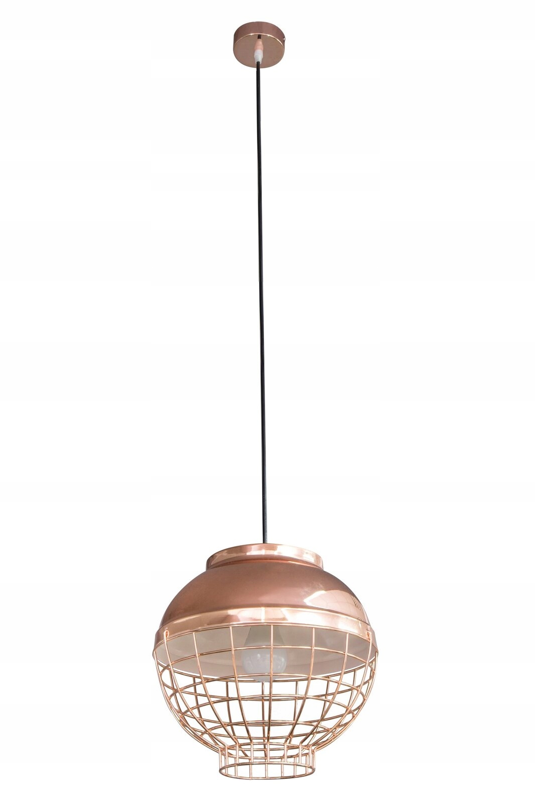 Lampa Lucy (02) Fi 30 X 12 CM Miedziany