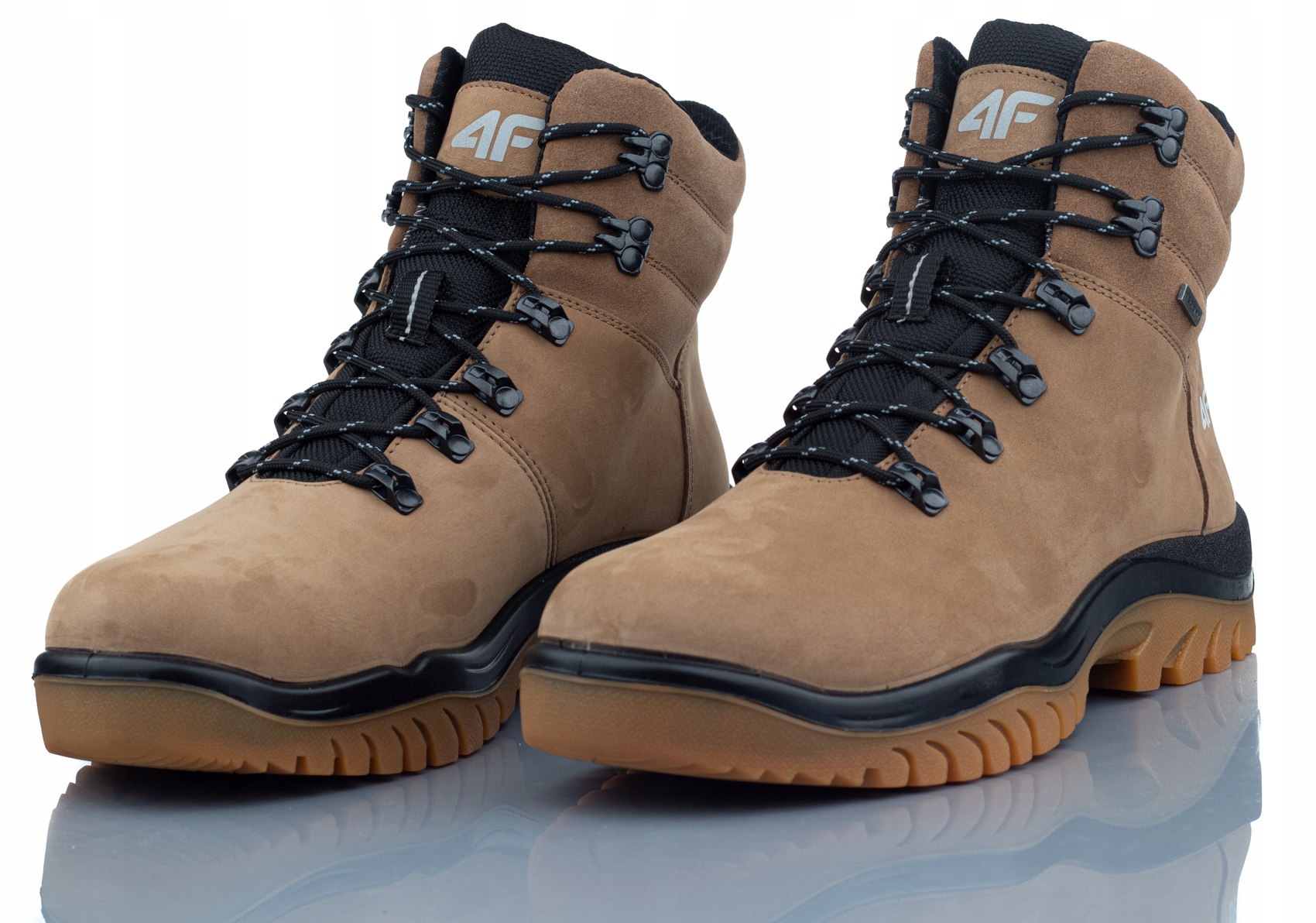 Buty Trekkingowe 4F OBMH255-44S Brązowe Rozmiar 46