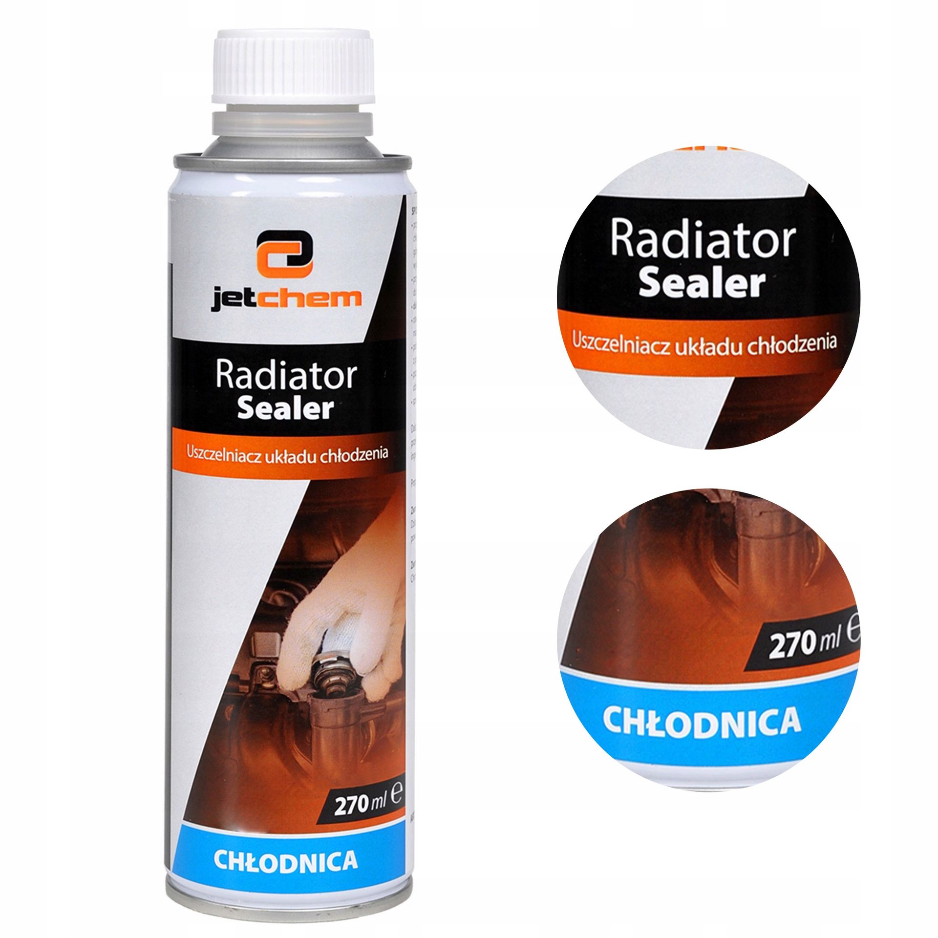 Radiator Sealer+ serwisowy uszczelniacz do chłodnic Do 1,6 mm Jetchem