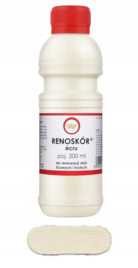 Farba do Skóry Lakier Renoskór Barwnik do Skór Gładkich Ecu 200 ml