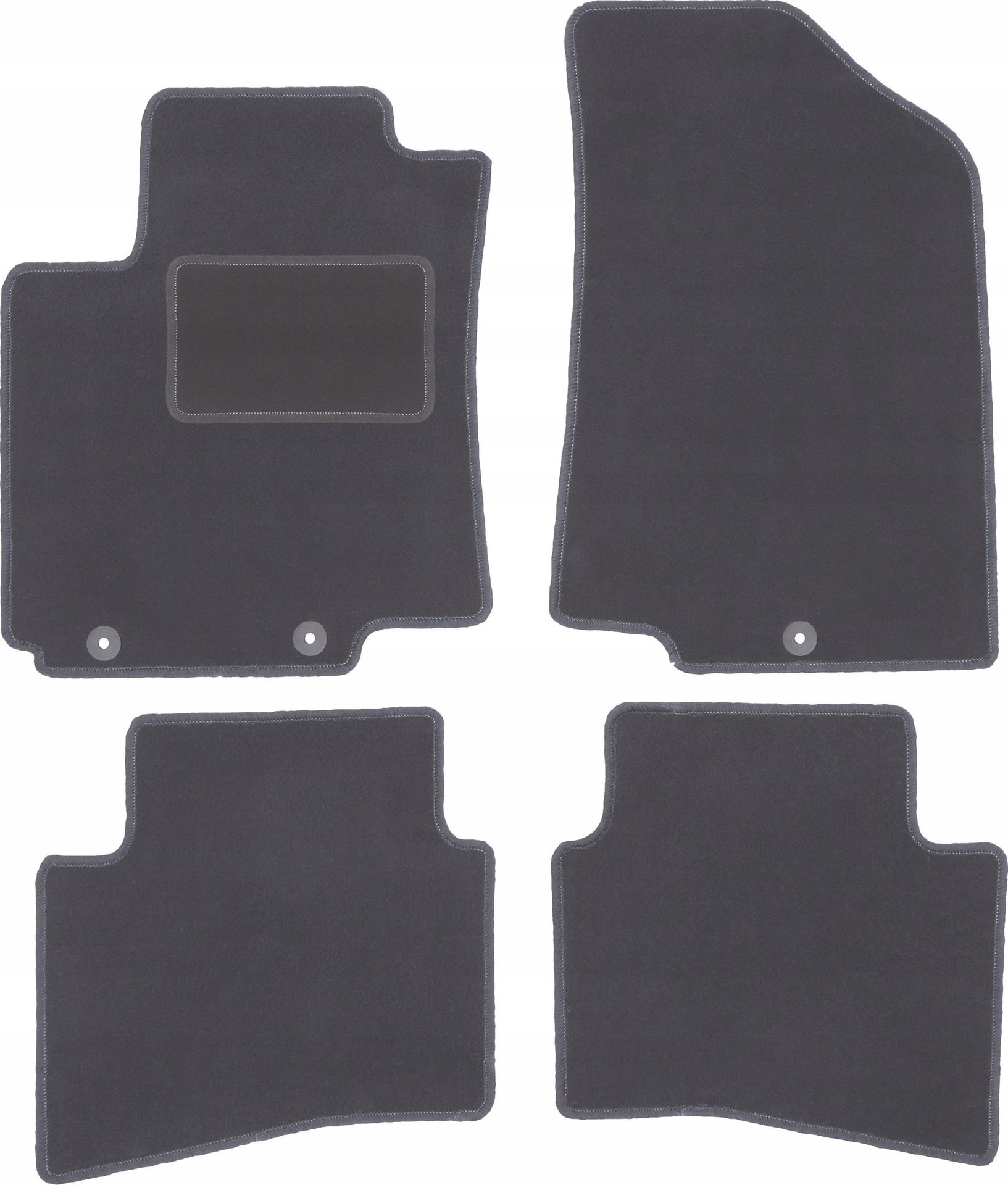 dywaniki Carlux grafit: Kia Rio III Ub hatchback 2011-2017