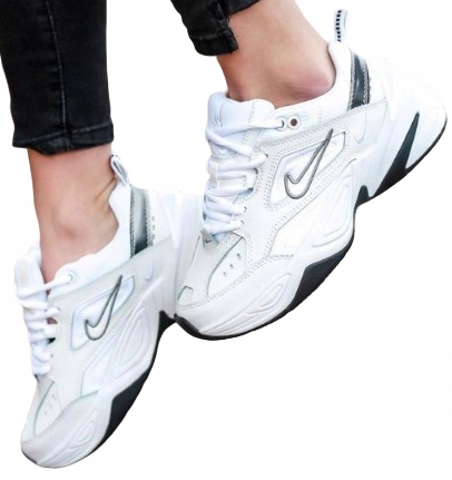 R.38,5 Buty Damskie M2K Tekno sportowe skórzane