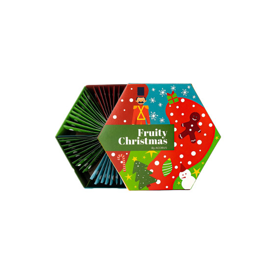 Zestaw herbat owocowych ACORUS Fruity Christmas, 60 szt. (125 g)