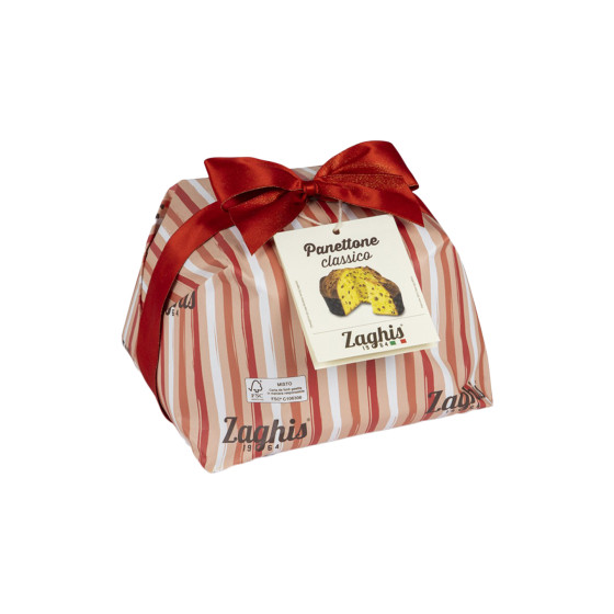 Tradycyjne panettone Zaghis Classico, 750 g