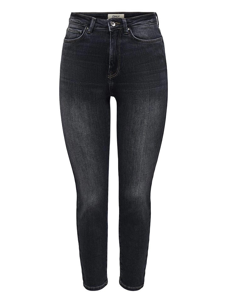 ONLY Dżinsy - Skinny fit - w kolorze czarnym