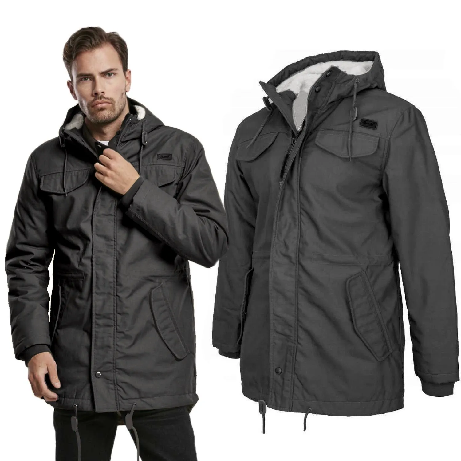 Kurtka BRANDIT Marsh Lake Parka M51 Grafit