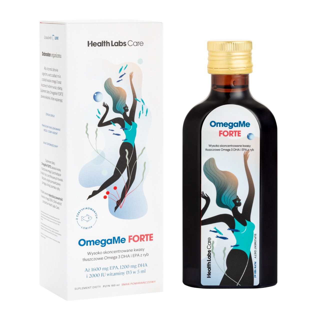 HEALTH LABS OmegaMe FORTE 160 ml