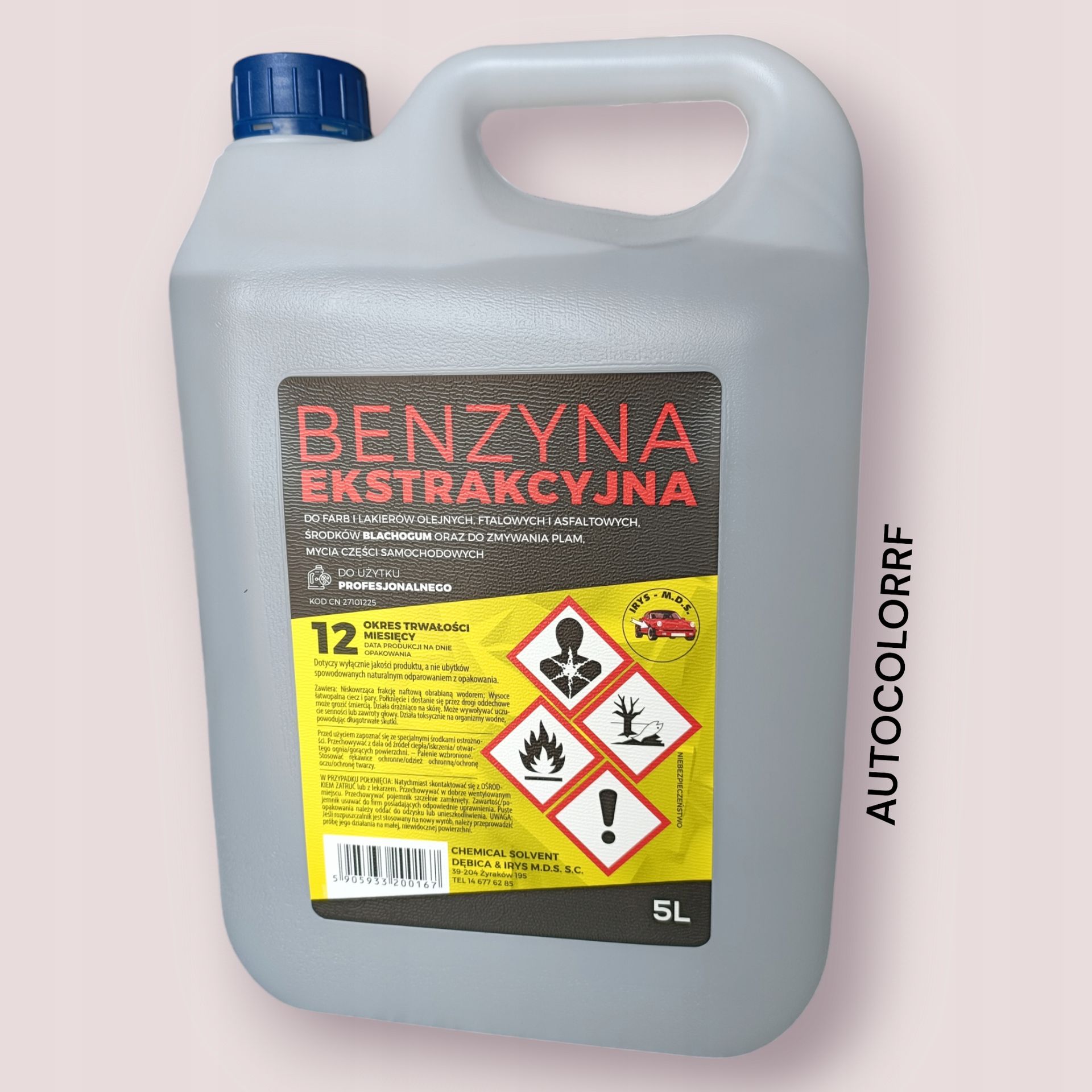 Benzyna Ekstrakcyjna Irys 5000 ml