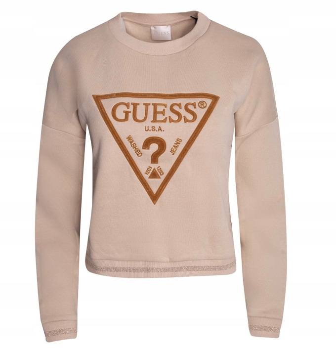 Guess Bluza Damska Roxi Beżowa Xs