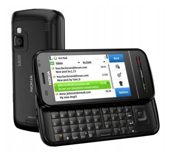 Nokia C6-00 Czarny Wi-Fi 128/240MB Gps