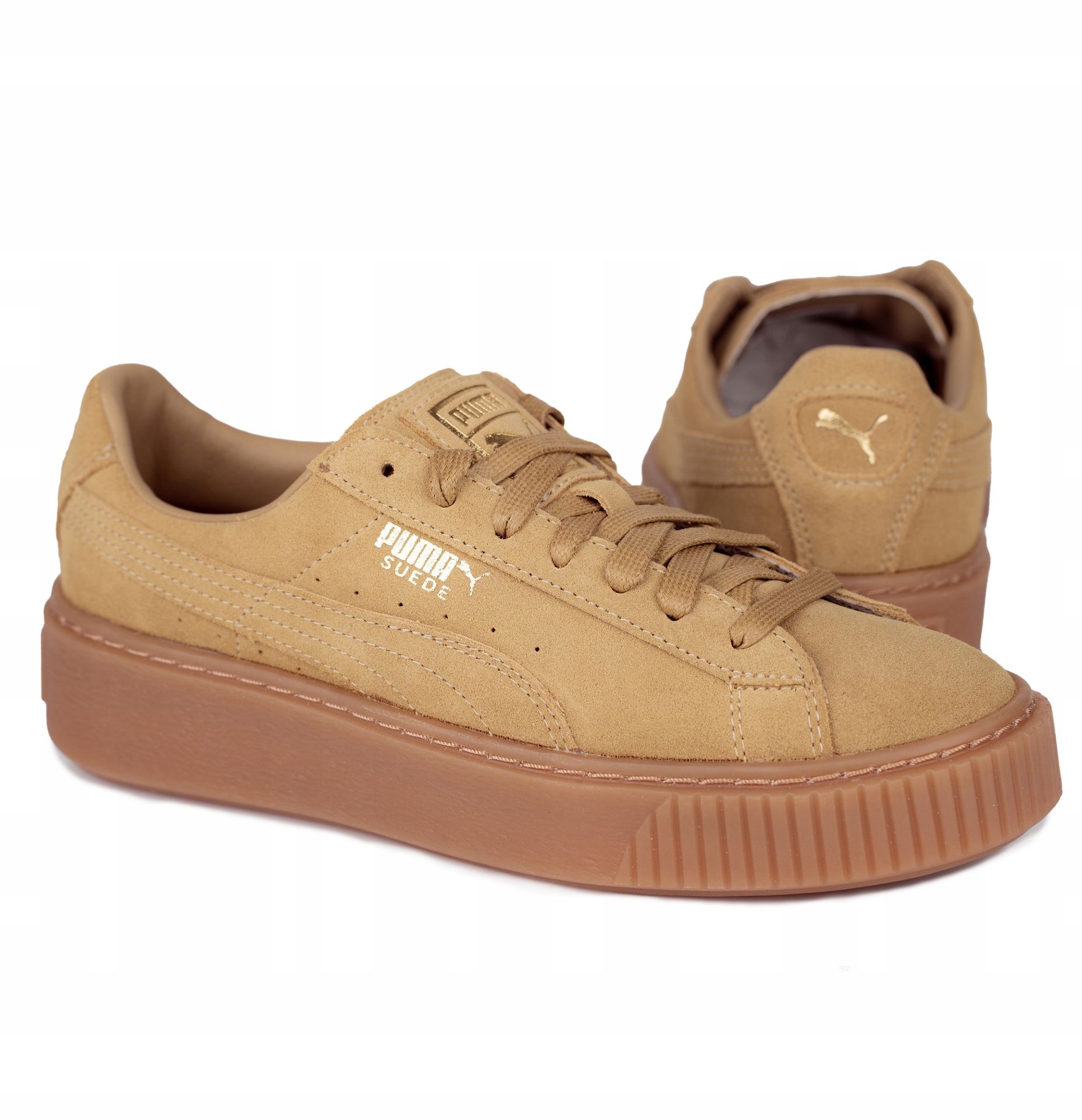 Buty damskie sportowe Puma Suede Platform 364718 01