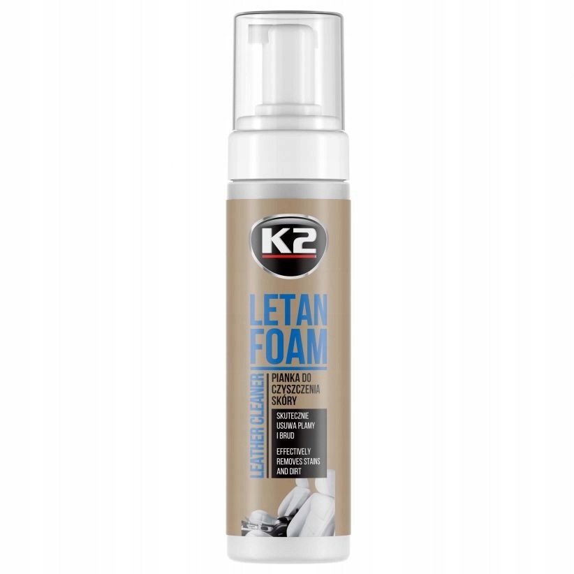 K2 Letan Foam 200ML. K205 Do Czyszczenia Skóry Dog