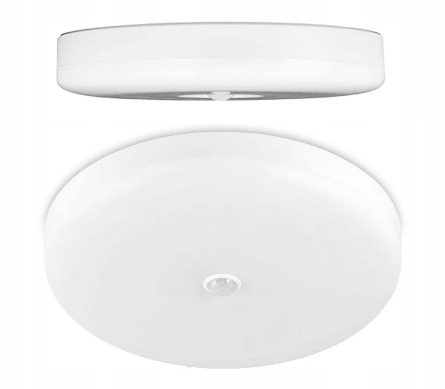Plafon Led Lampa Sufitowa Panel Czujnik Ruchu i Zmierzchu 18W Natynkowy