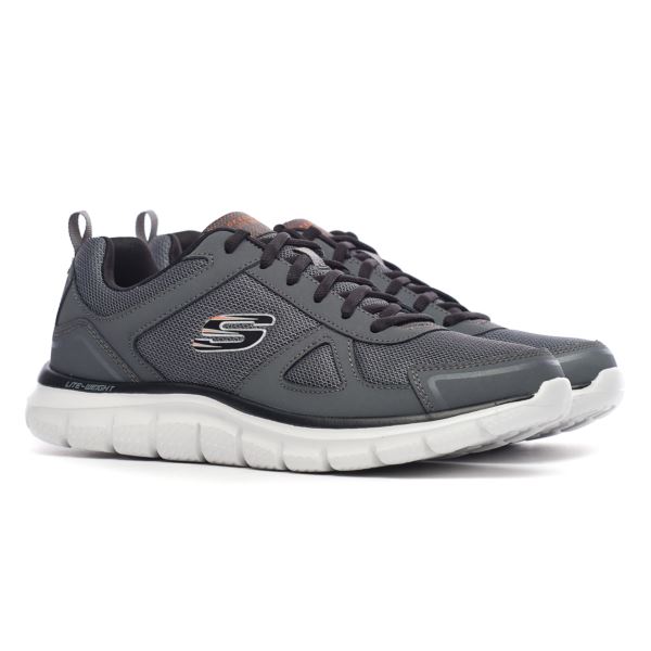 Skechers Męskie Buty Sportowe Track-Scloric lekkie grafitowe 41 Eu