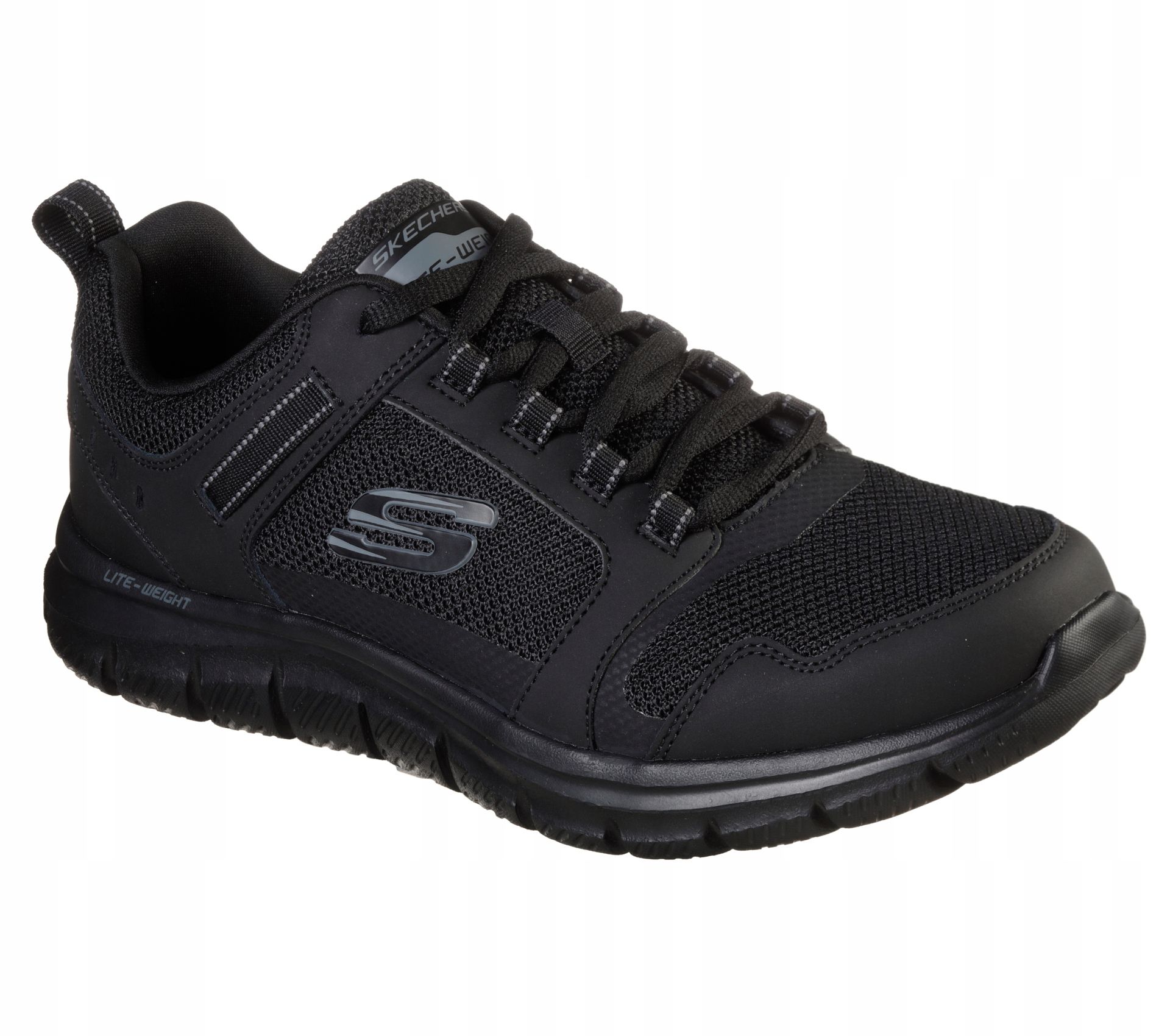 Buty męskie Skechers Track Knockhill black 43 Eu