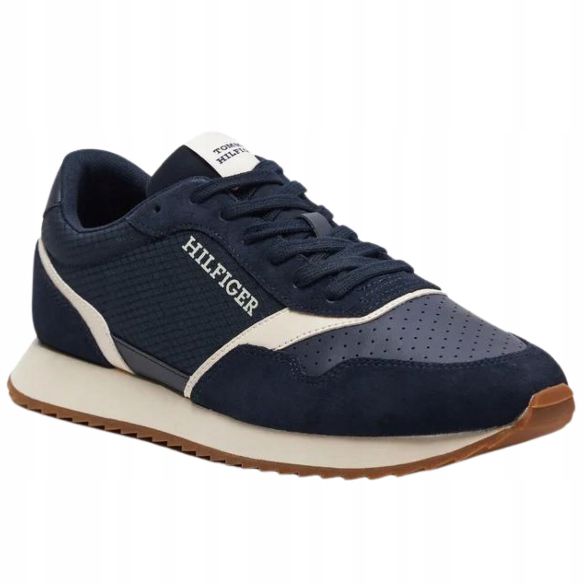 Buty sportowe męskie Tommy Hilfiger Runner Evo Colorama Mix granatowe