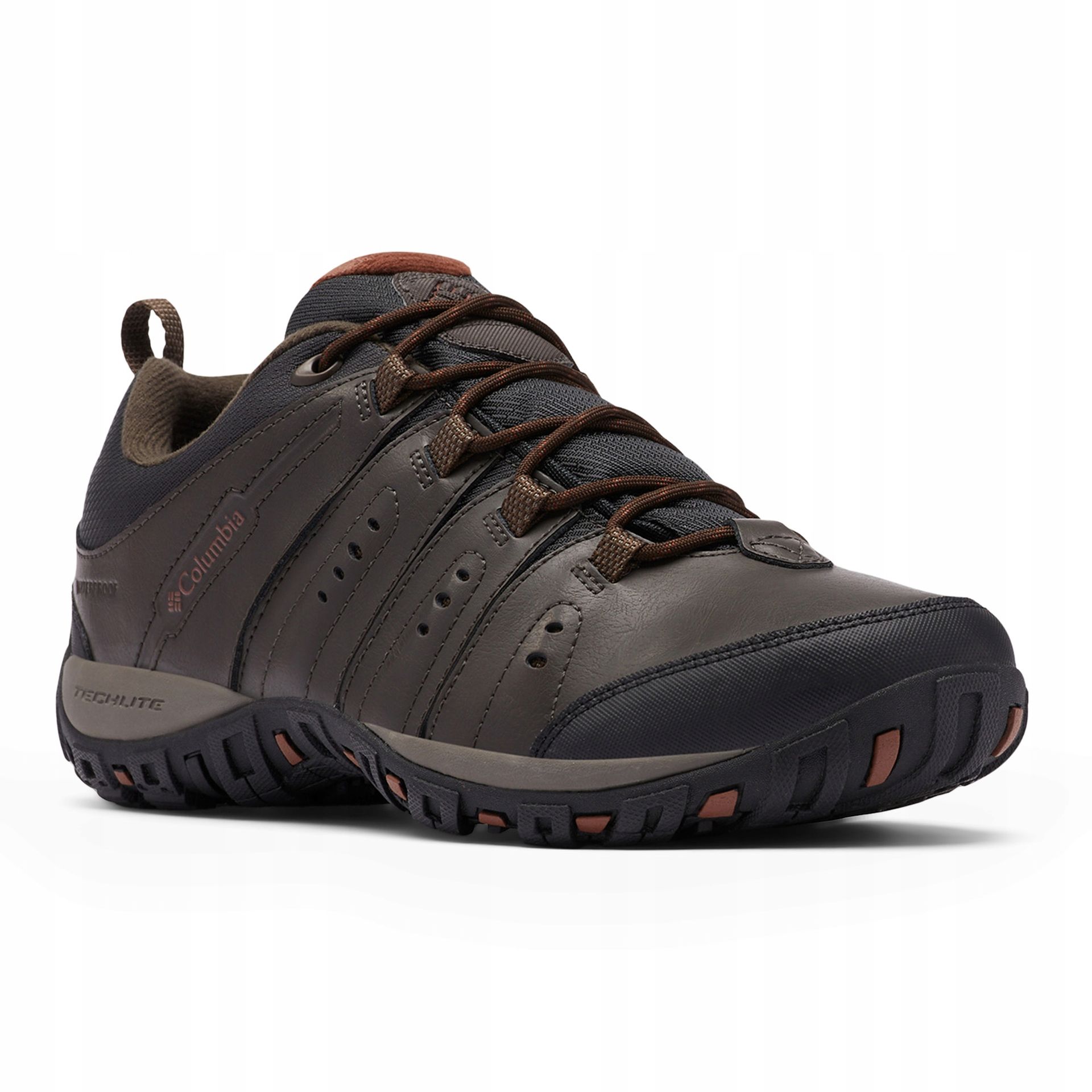 Buty trekkingowe męskie Columbia Woodburn II Waterproof cordovan 42.5 Eu