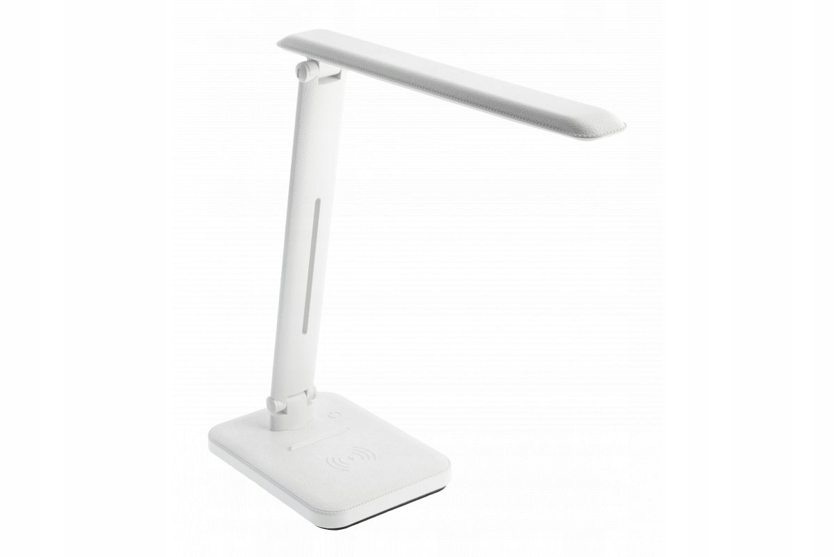 Lampka biurkowa Izuka Led 6W 400lm Cct ładowarka indukcyjna biały Gtv