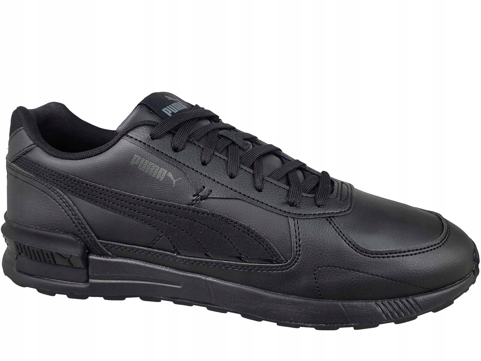Puma Graviton Sl 2 395378 01 Buty Męskie Codzienne Czarne Skóra Ekologiczna