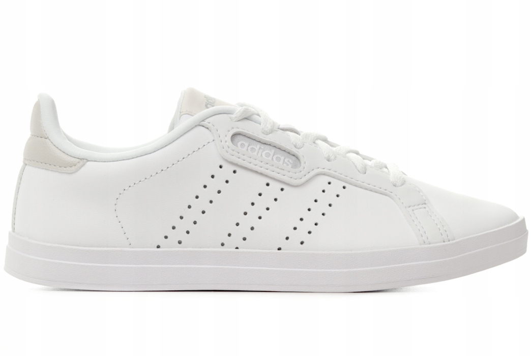 Buty damskie Adidas Courtpoint Base sportowe białe