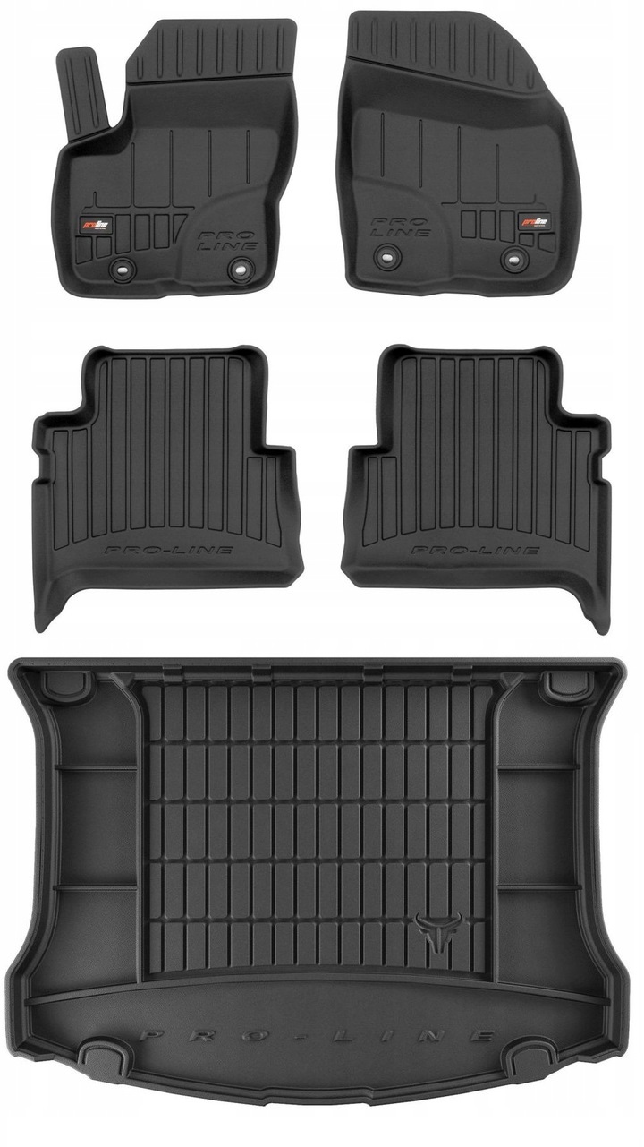 Zestaw 3D Dywaniki i mata bagażnika Ford Kuga Mk1 2008-2012