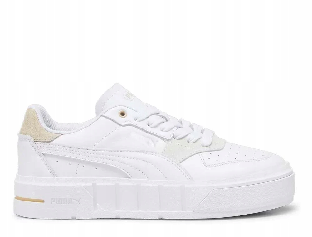 Buty damskie Puma Cali Court Match białe skóra 39309402 40