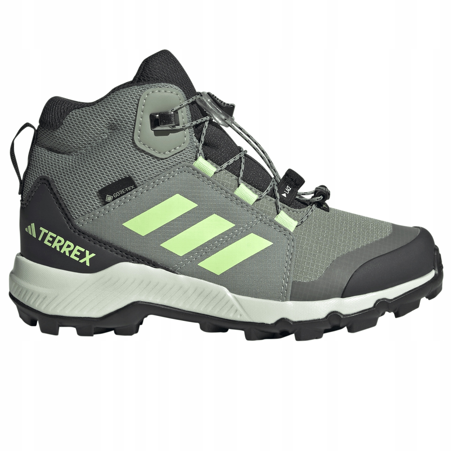Buty damskie trekkingowe wysokie adidas Terrex Mid IE7619 zielone 38