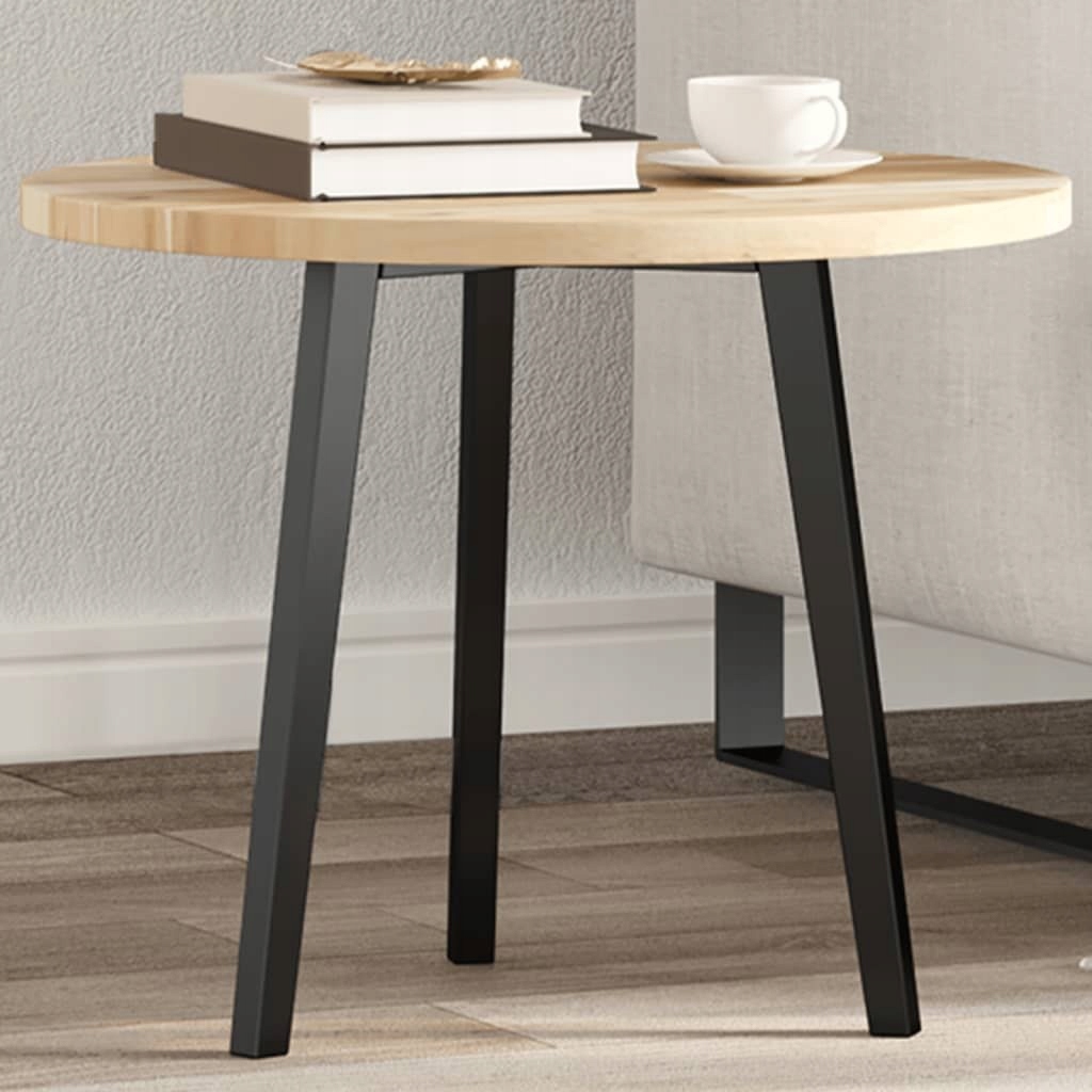 Blat Do Stolika Okrągły Ø50X2CM Lite Drewno Akacjowe