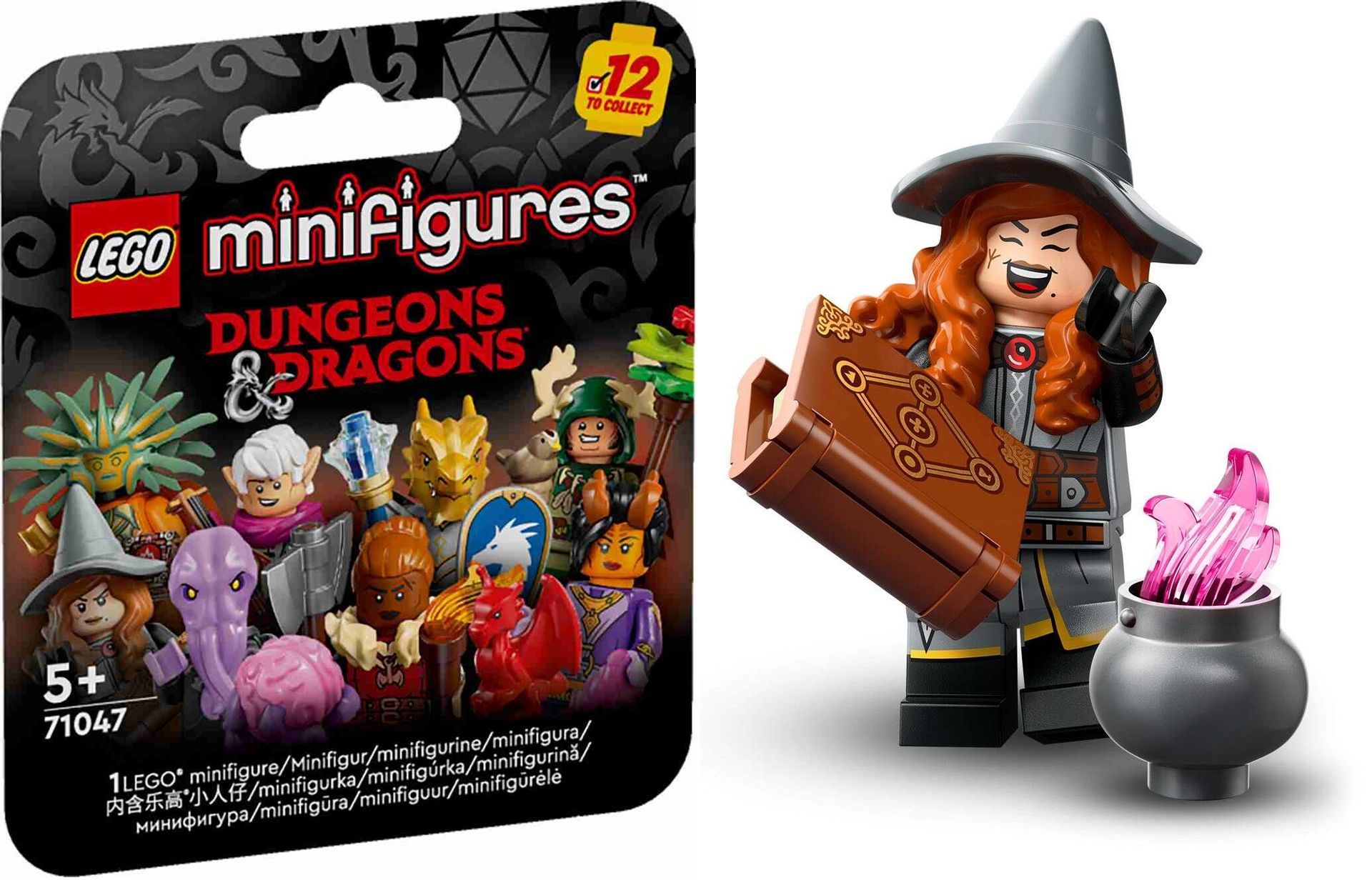 Lego Minifigures Dungeons & Dragons Tasha, królowa czarownic 71047-12
