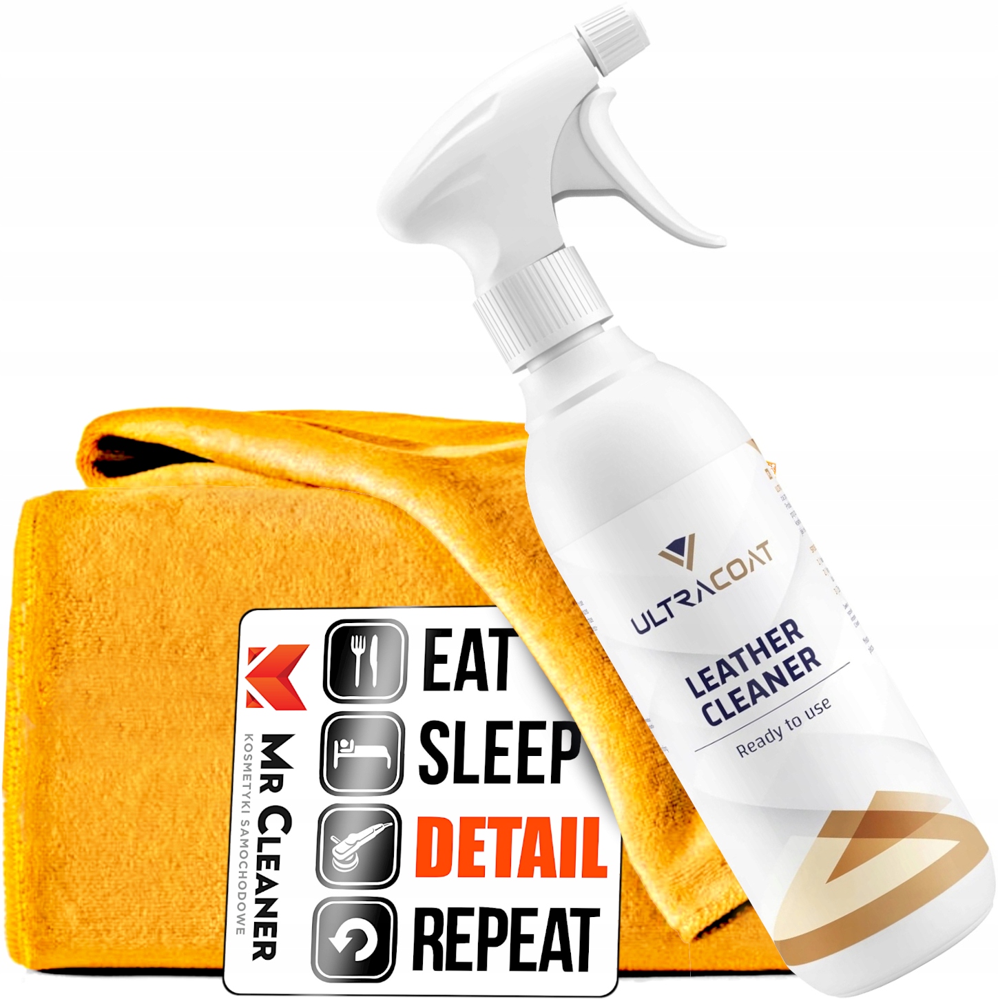 Ultracoat Leather Cleaner Środek Do Czyszczenia Tapicerki Skórzanej 0,5L