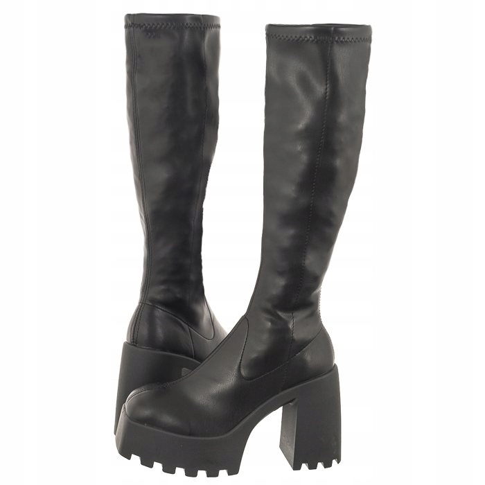 Buty Kozaki Damskie Altercore Wendell Black Czarne