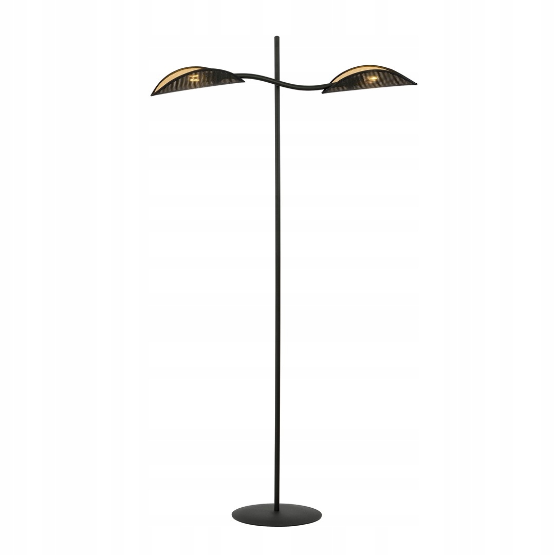 Lampa Podłogowe Lotus LP2 Black/gold