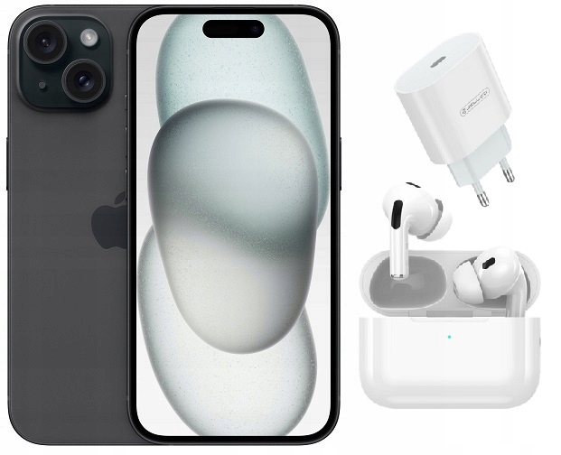 Iphone 15 256GB Czarny