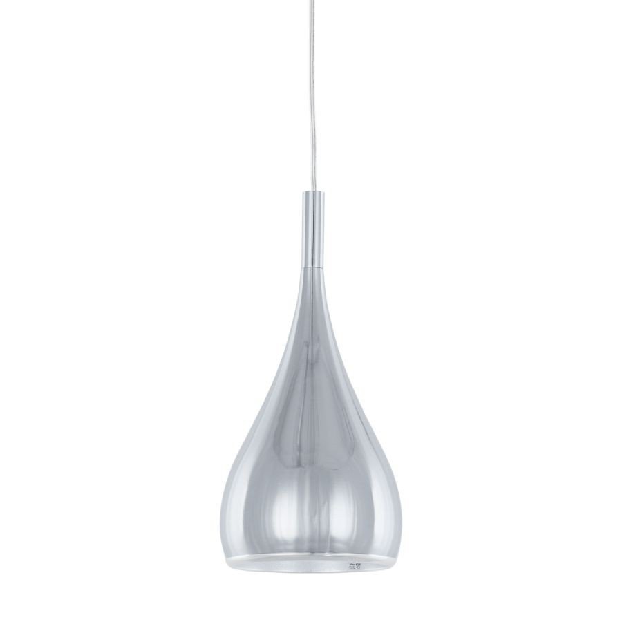 Chromowana lampa wisząca Anon Chrom kropla