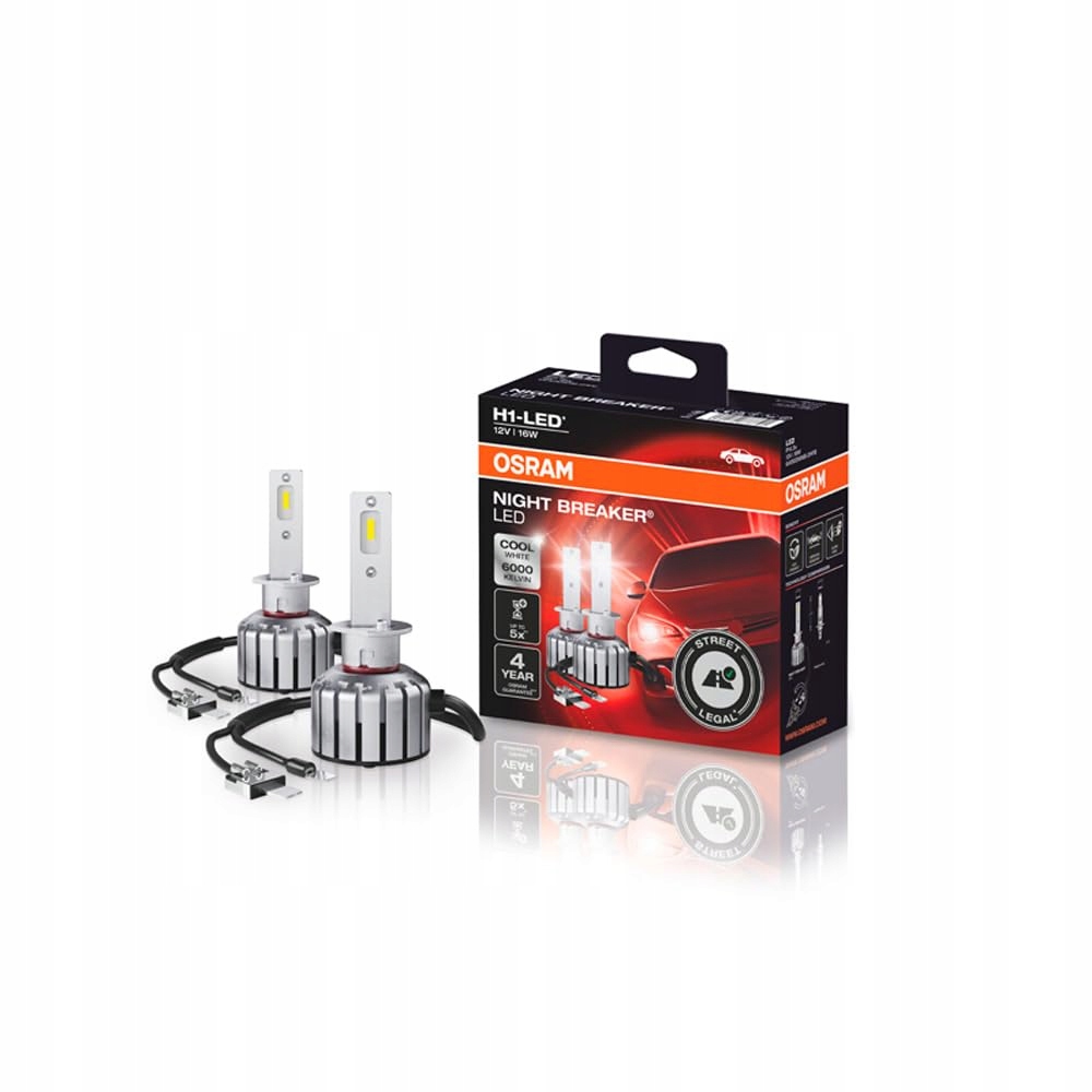 Osram Night Breaker H1 Led fino al 10% in meno di