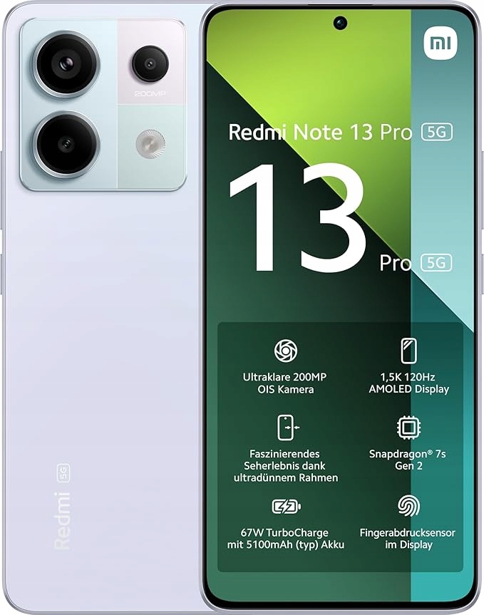 Xiaomi Redmi Note 13 Pro 5G 12GB/512GB 5G Fioletowy