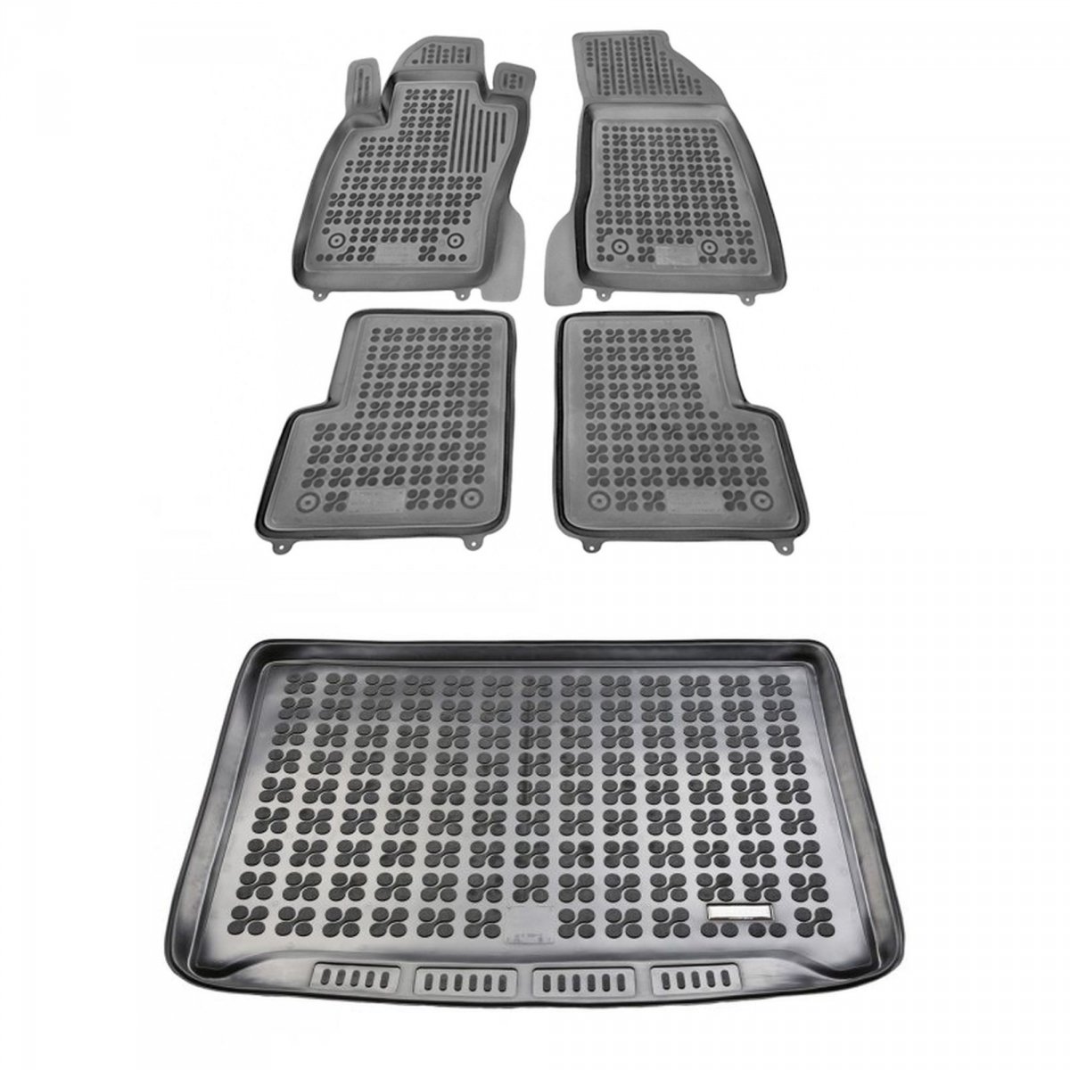 Gumowy zestaw dywaniki i mata Jeep Renegade 2014-2021 górna podłoga bagażni