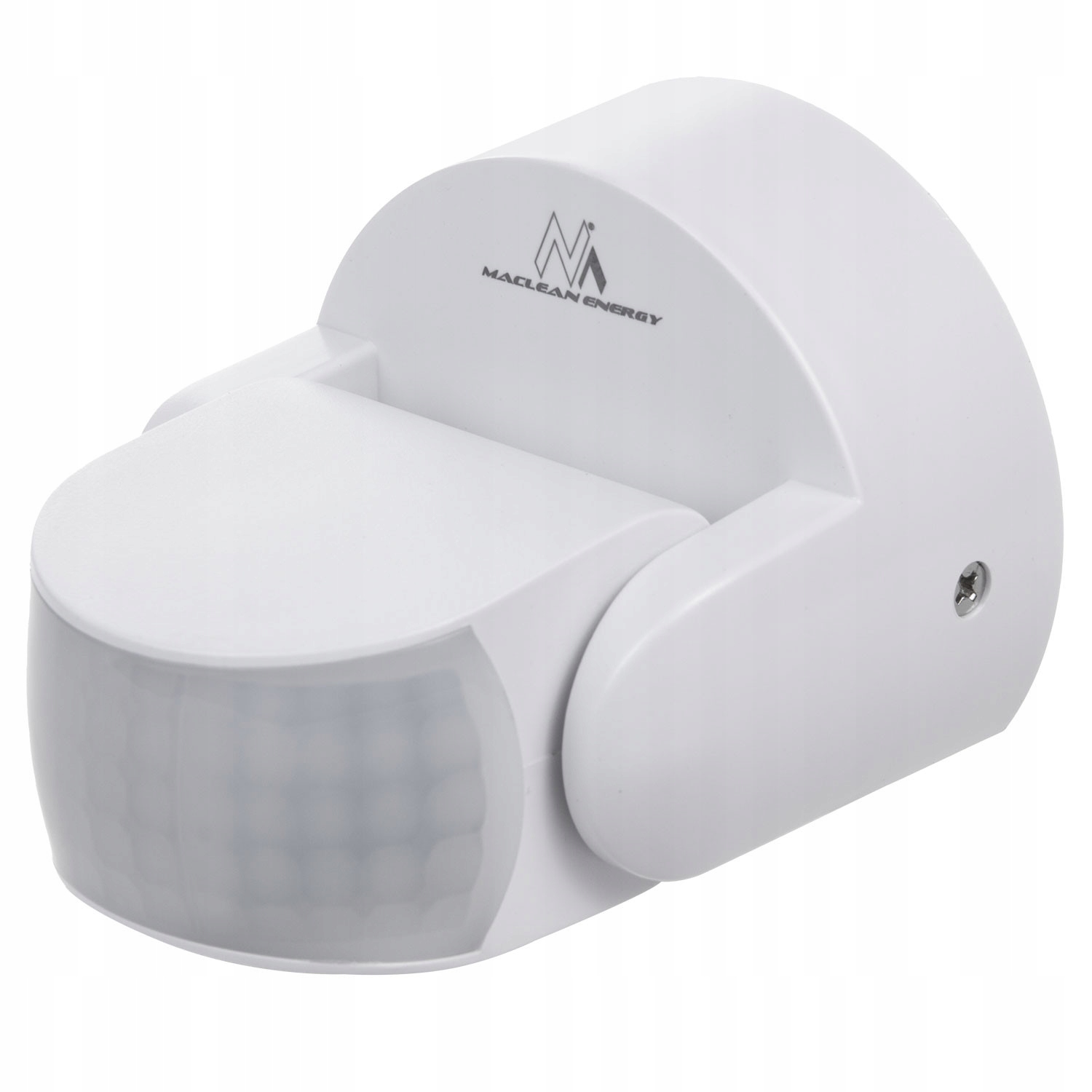 Czujnik ruchu Pir na podczerwień IP65 biały zasięg 12m 800/1200W MCE468 W