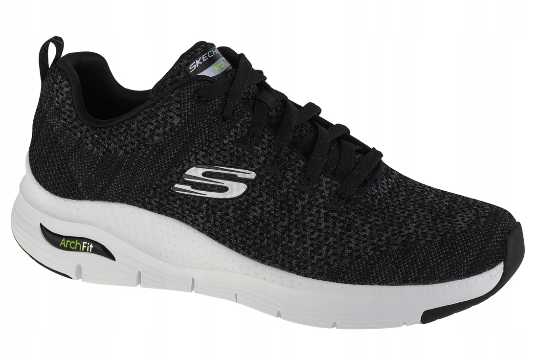 Męskie Buty Skechers Arch Fit Paradyme 232041-BKW r. 43