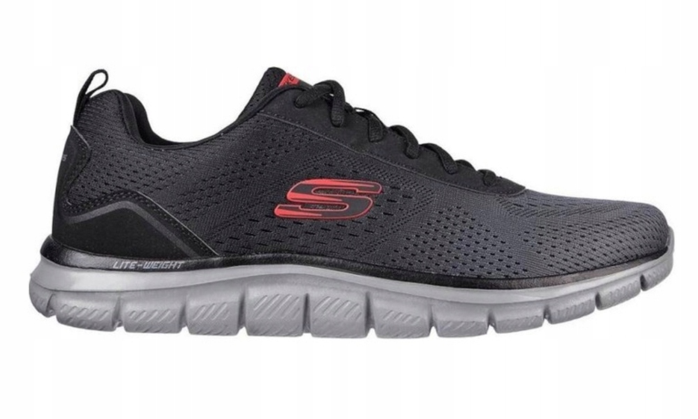 Skechers Buty męskie Track Ripkent szare 47.5