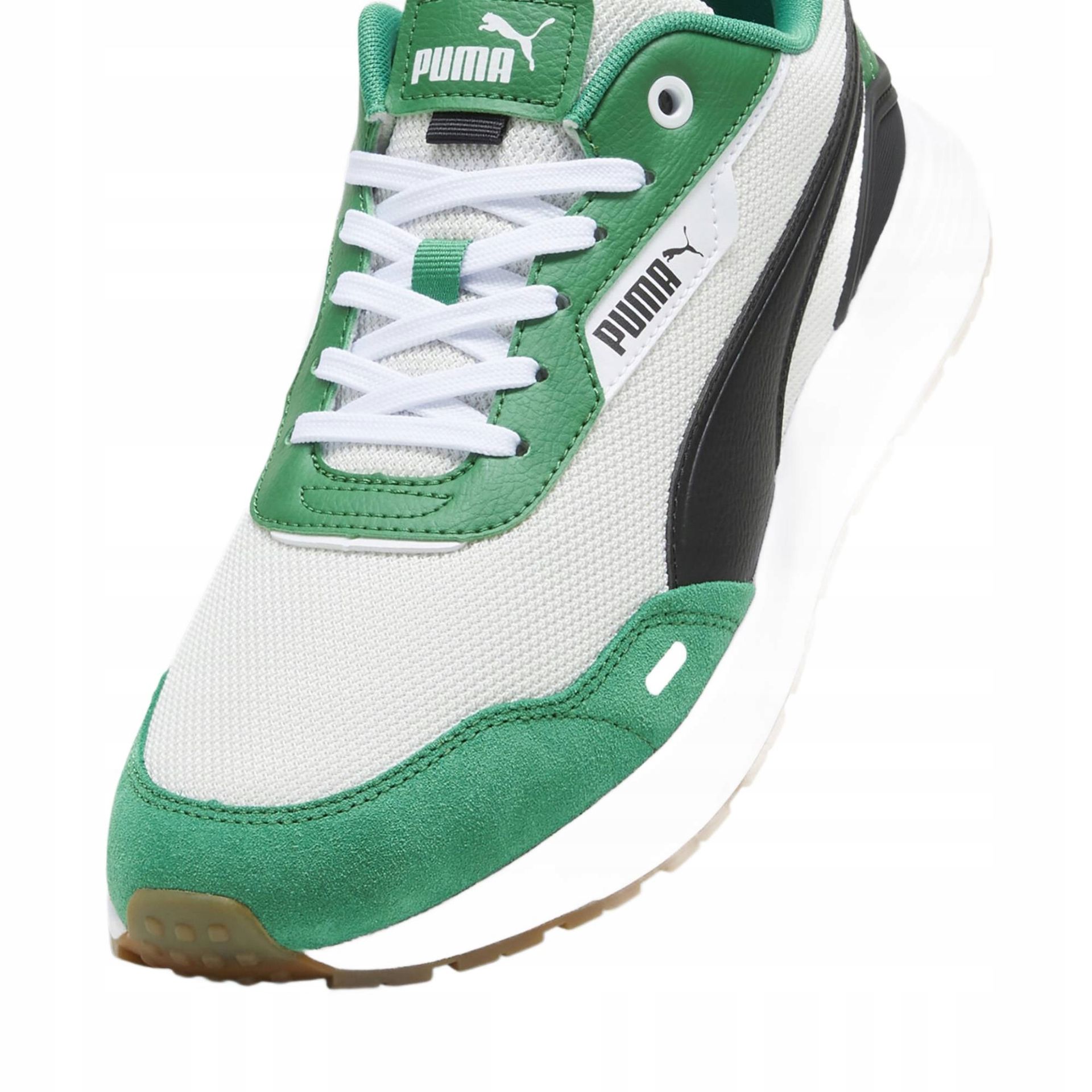 Buty Puma Runtamed Plus vapor gray/puma black/green/puma white/gum 41 Eu