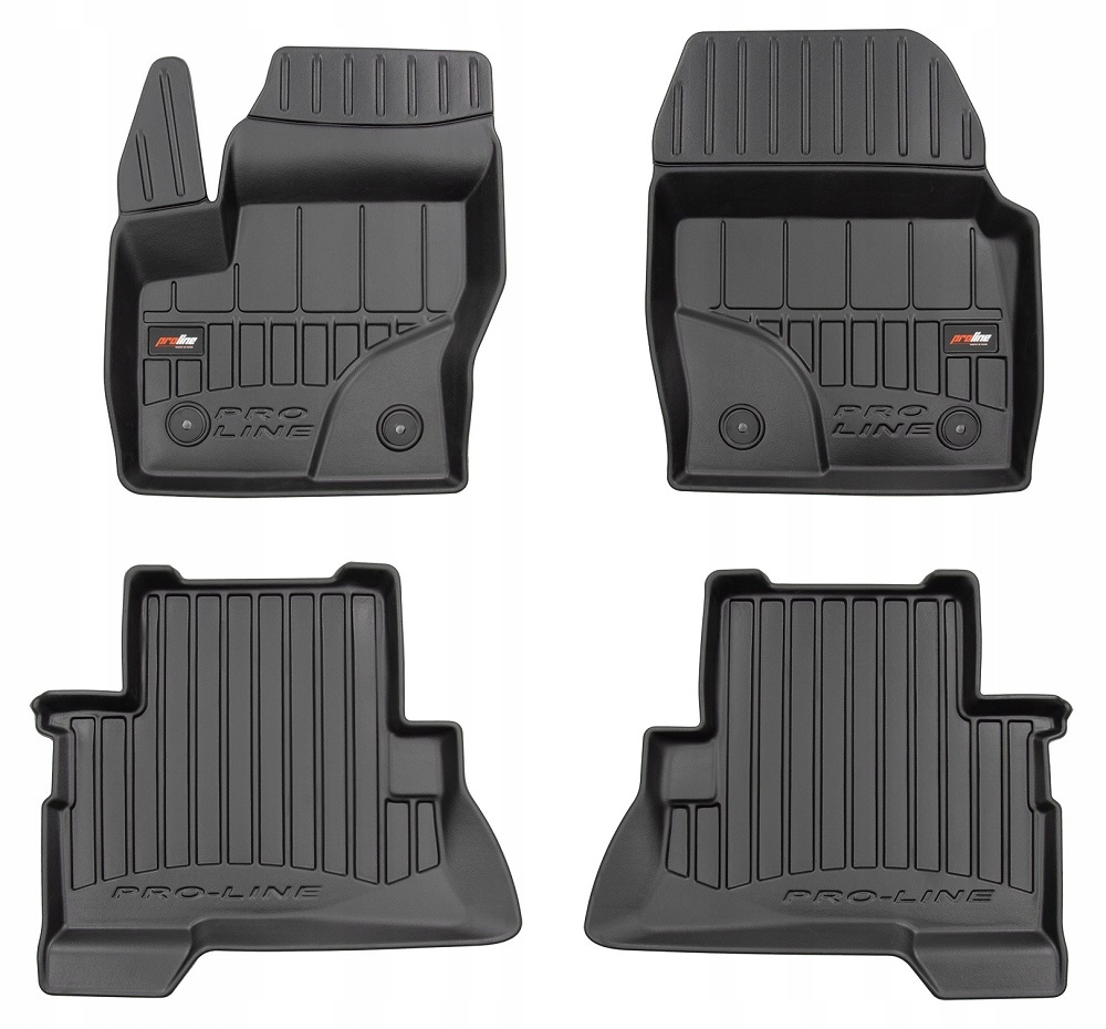 Dywaniki Wycieraczki Gumowe Ford Kuga Mk2 2013-2019 Korytka 3D