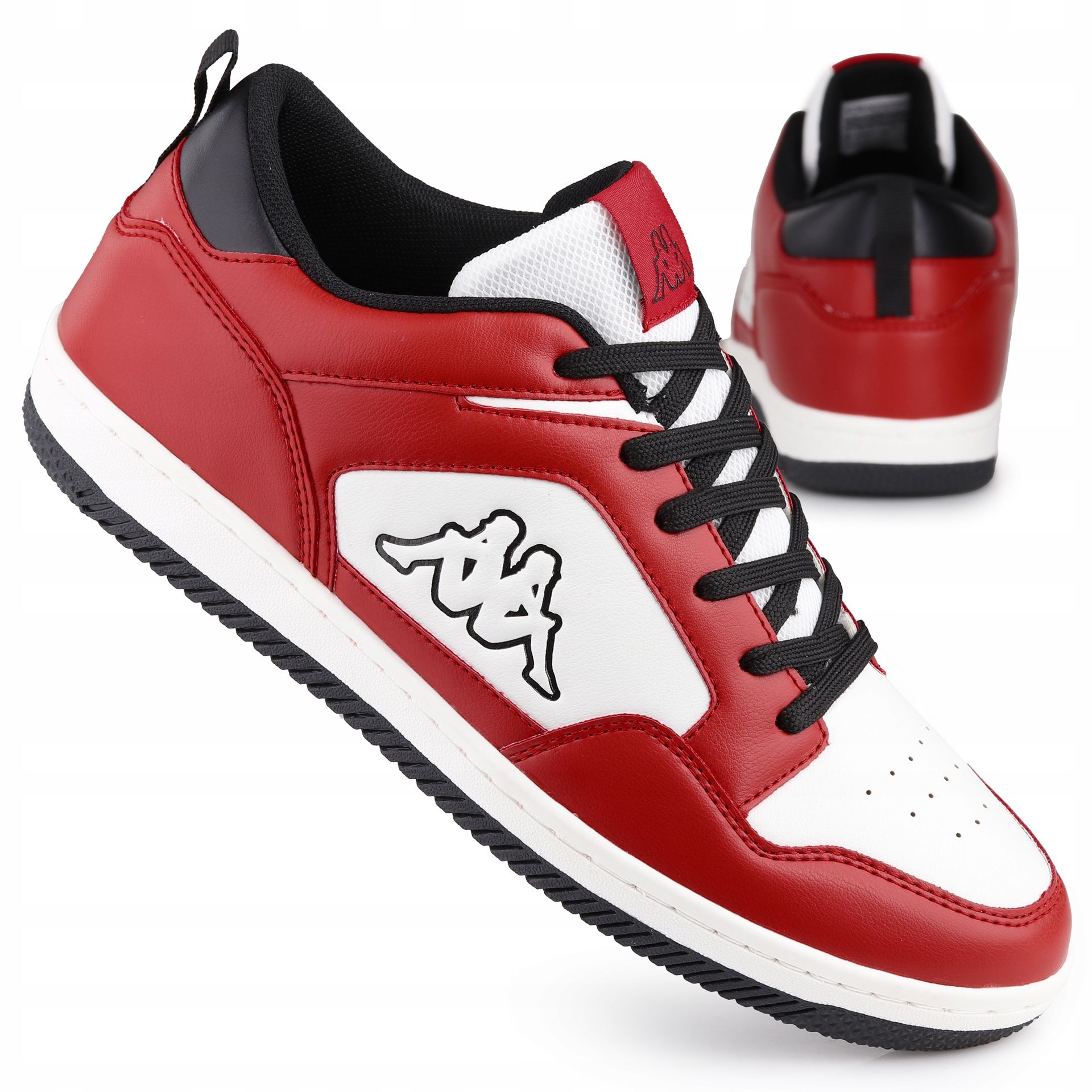 Buty sportowe, męskie Kappa Alid Low White/ Red