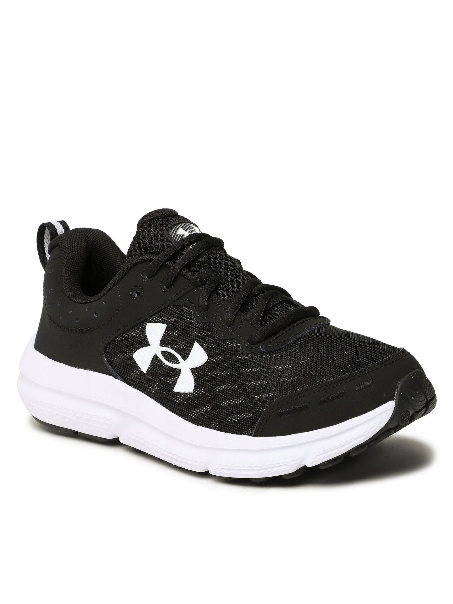 Under Armour Buty Ua Charged Assert 10 3026175-001 Black/Black/White
