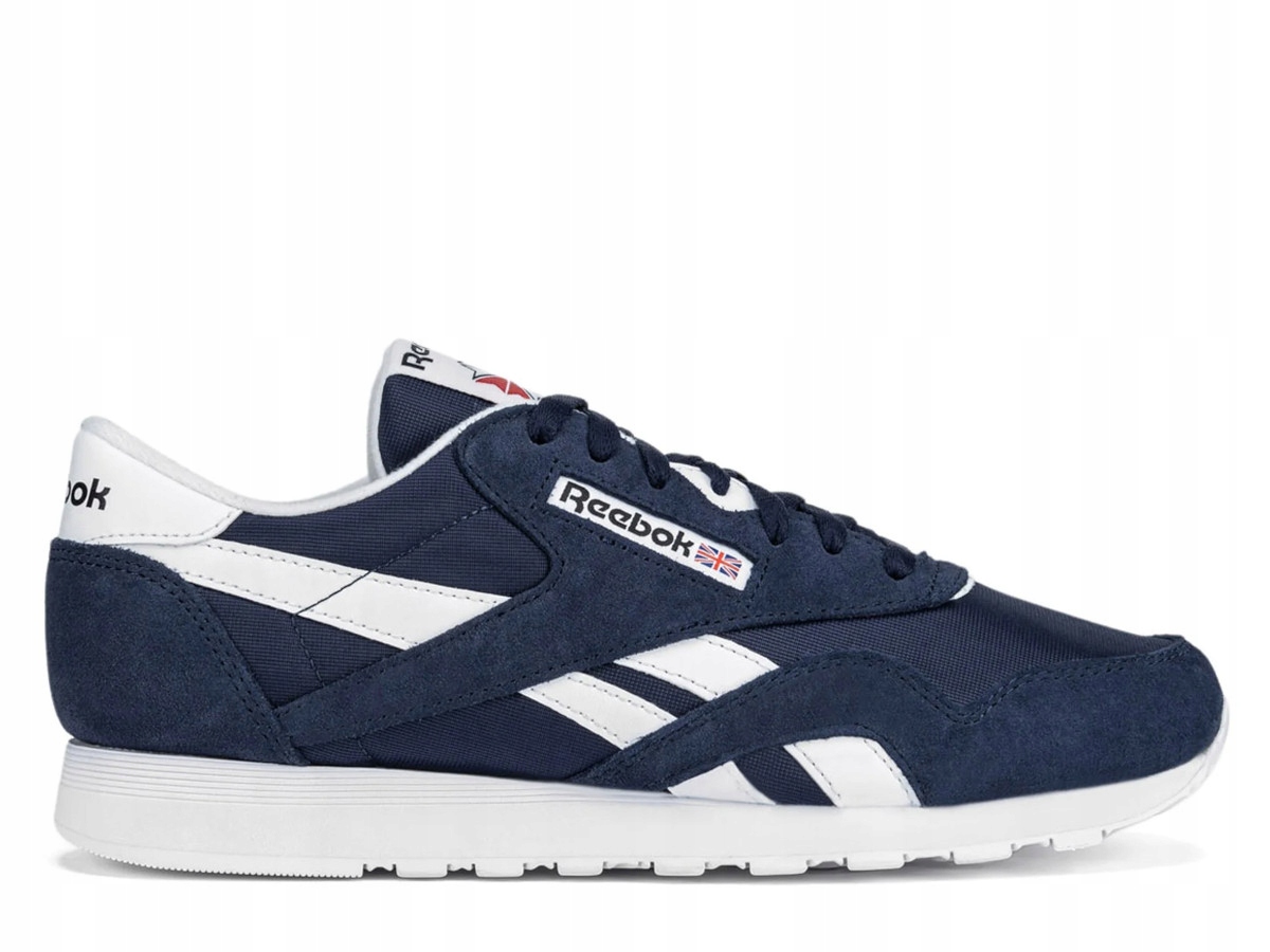 Buty Męskie Reebok 100009276 Classic Nylon Granatowe 46