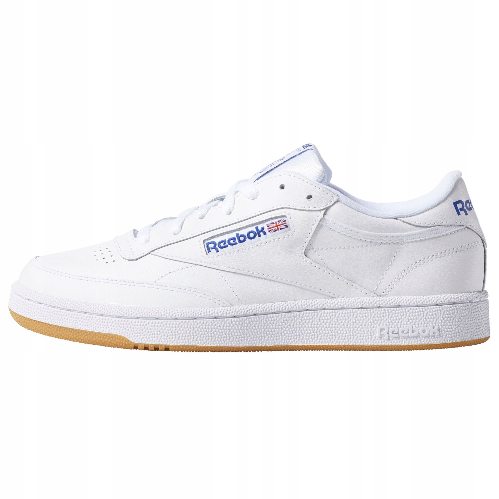 Buty męskie trampki skórzane Reebok Club C 100000158 sportowe białe 44