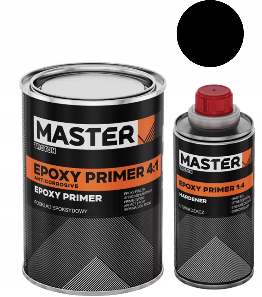 Troton Master Podkład Epoksydowy 2K Czarny 4:1 Utw