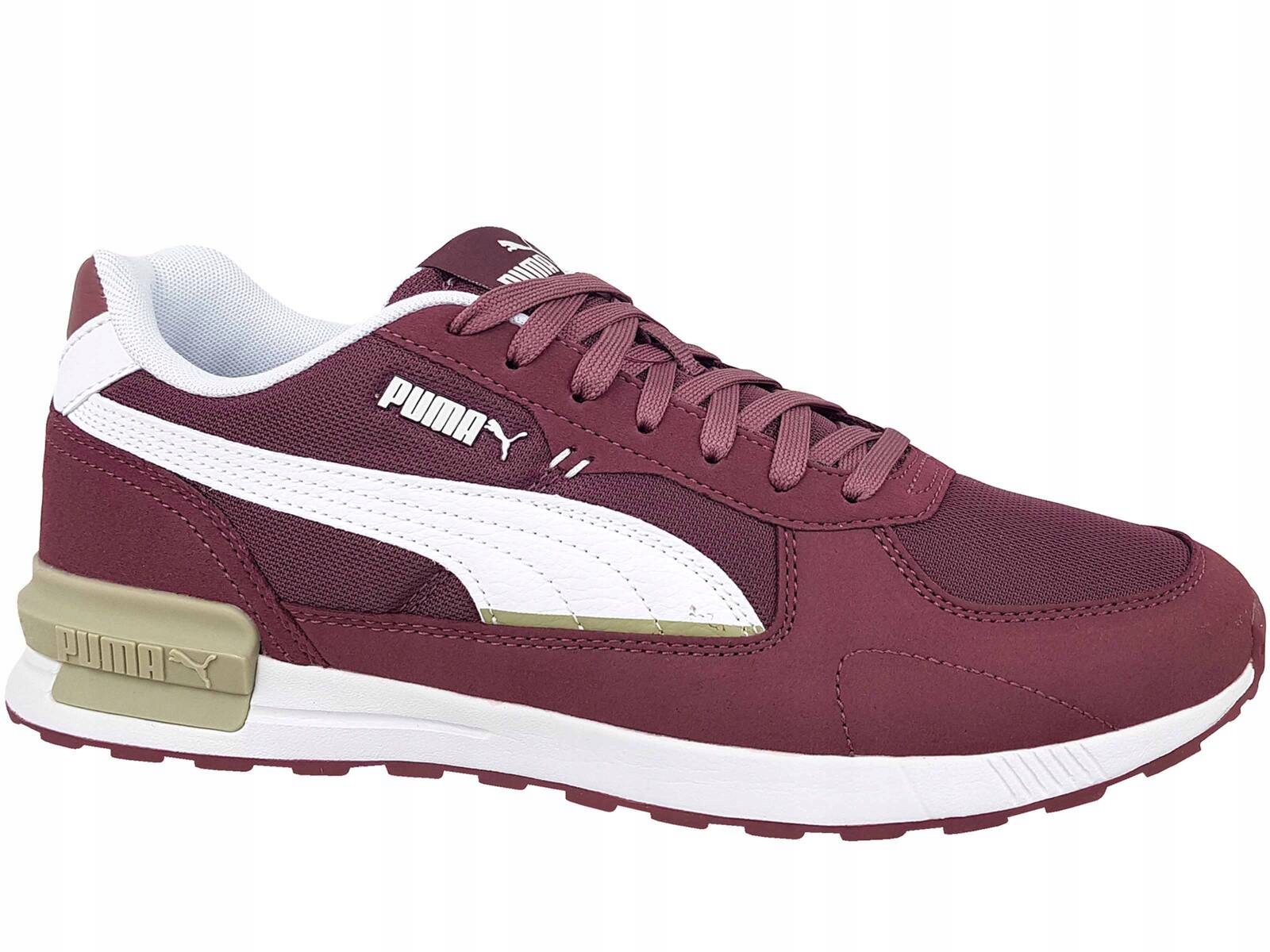 Puma Graviton 380738 29 Buty Męskie Sportowe Lekkie Bordowe Sneakers