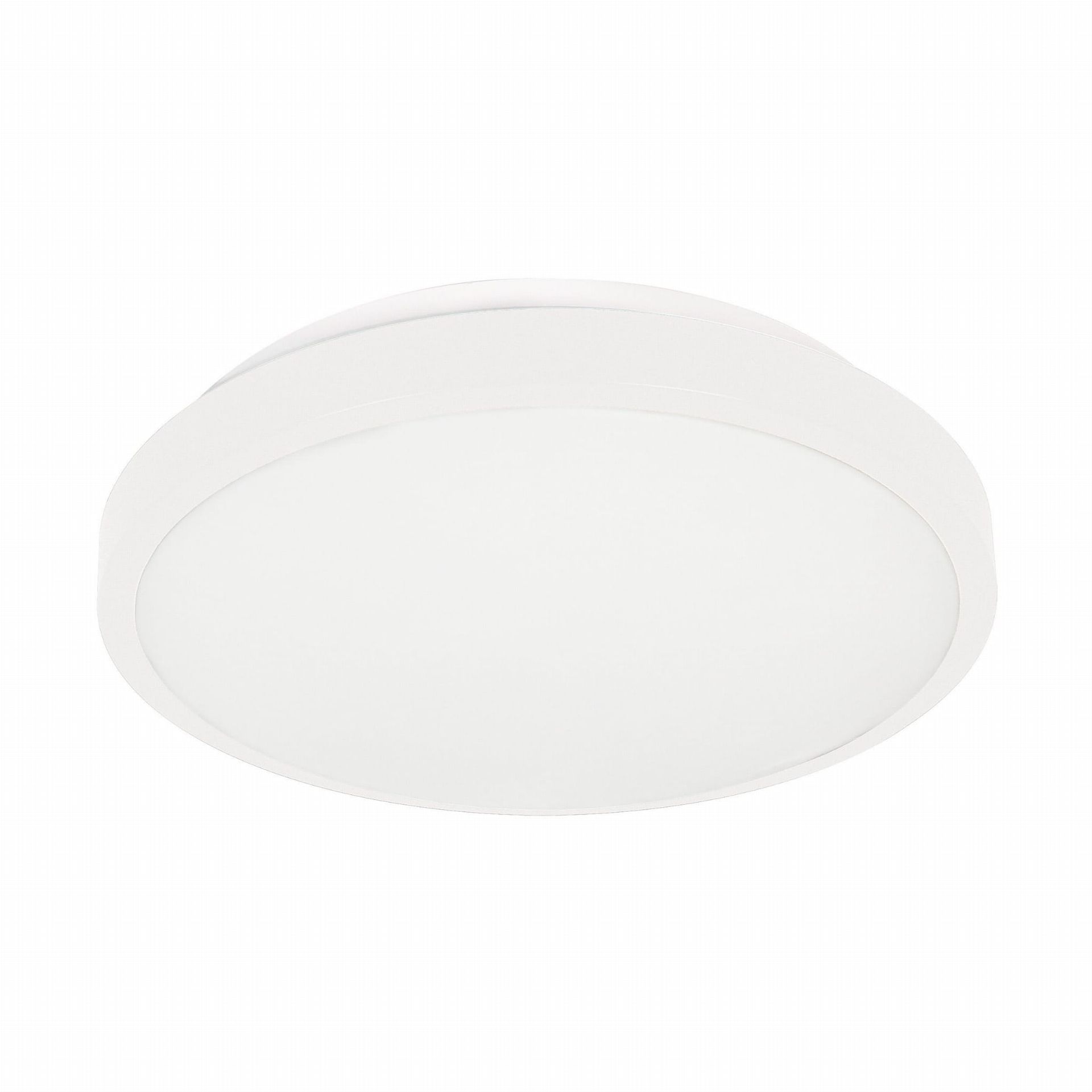 Plafon okrągły biały z mikrofalowym czujnikiem ruchu IP54 30cm Orno